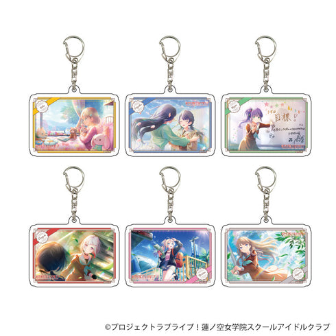 『ラブライブ!蓮ノ空女学院スクールアイドルクラブ』アクリルキーホルダー 01/トレーディング(全6種)(公式イラスト)